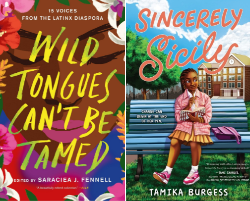 Diversify Your Reads: Celebrating Latine Voices cover photo collage