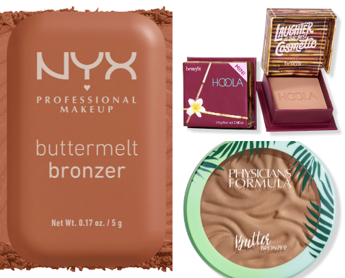 Favorite bronzers under $20 cover photo collage