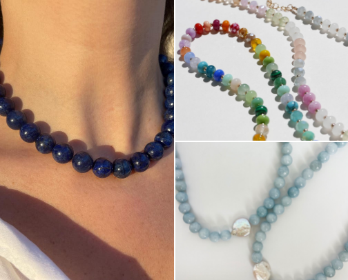 Beaded Jewelry to Add Color to Any Outfit cover photo collage