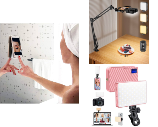 Essential Accessories for Making Content 🤩 cover photo collage