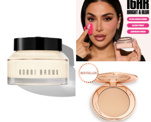 Makeup products for a smooth/flawless look cover photo collage