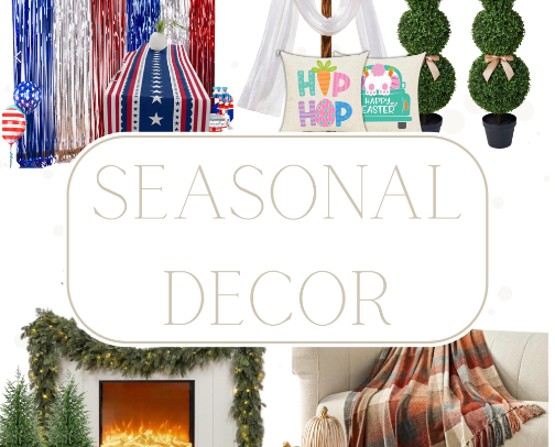 Seasonal Decor cover photo collage