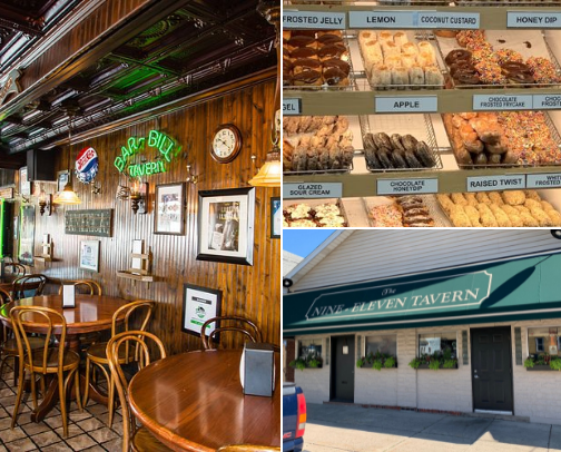 The Buffalo Girl’s Guide to Wings and Things🍗🍕🌭🥯🍩☕️🧋🍸 cover photo collage