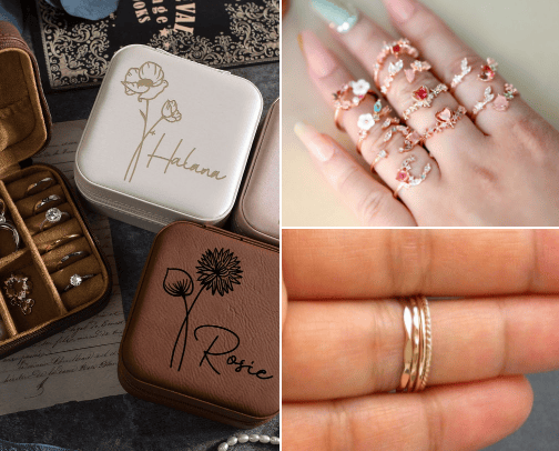 Cute Jewelry cover photo collage