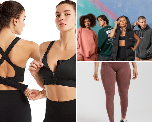 Gymwear! cover photo collage