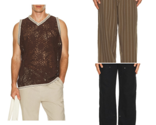 Mens Fashion Forward Pieces cover photo collage