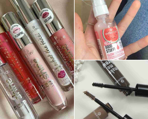 Best of Essence: Must-Have Affordable Makeup cover photo collage