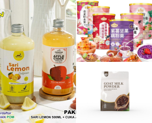 Healthy drinks cover photo collage