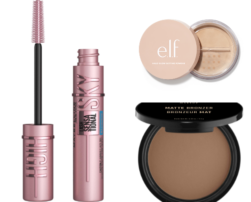 My makeup products cover photo collage