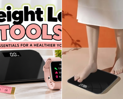 Weight Loss Essentials: Tools That Make the Journey Easier cover photo collage