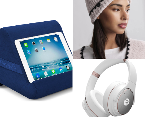 Essentials for rotting in bed or on the sofa cover photo collage