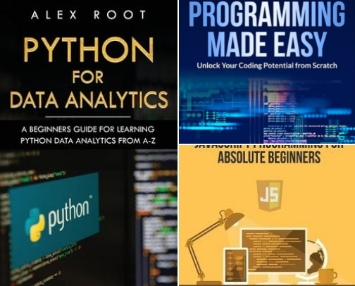 If my child wanted to study computer science, I would buy them these books. cover photo collage