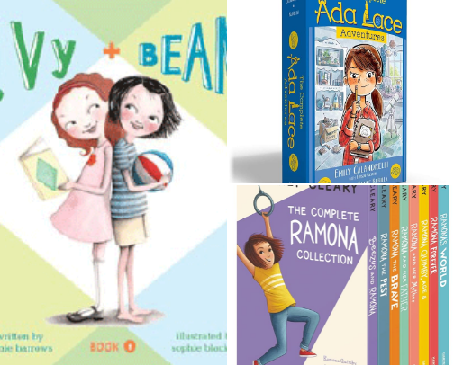 Adventure stories for Girls (6-10) cover photo collage