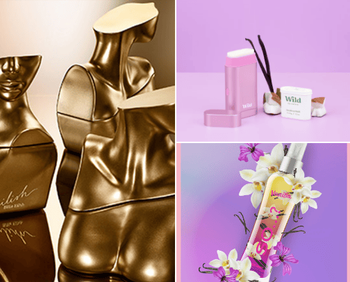 Vanilla perfume layering combo🍦 cover photo collage