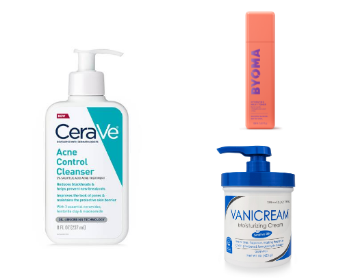 Don't know what skincare to get? Too expensive ? Heres the best cheap products to use!! cover photo collage