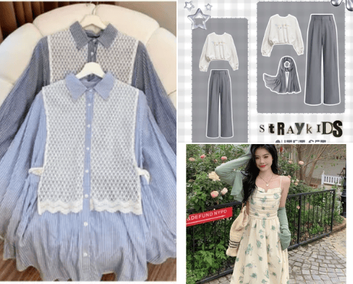 clothing inspiration for women👚👗 cover photo collage