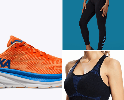 Running finds cover photo collage