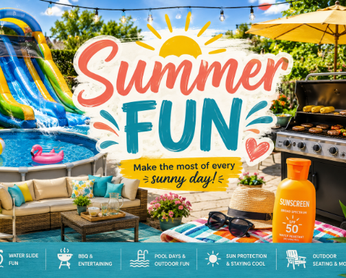 Summer fun! cover photo collage