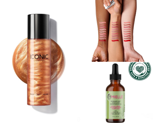 Beauty recs that I will repurchase endless times cover photo collage