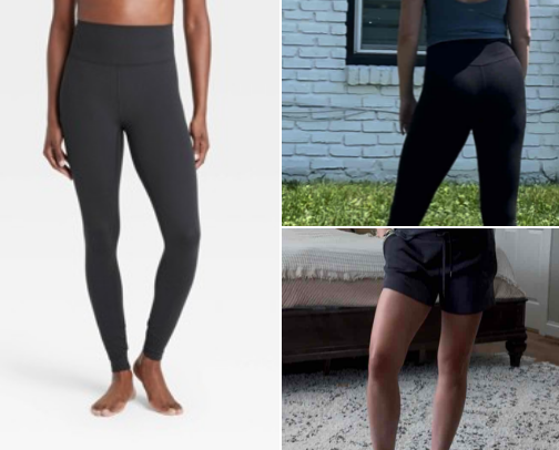Active wear for the cute moms cover photo collage
