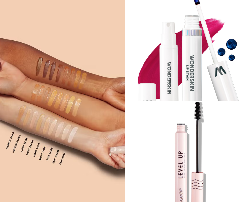 Makeup cover photo collage