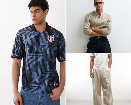 ASOS, online retailer for clothes you like to wear. cover photo collage