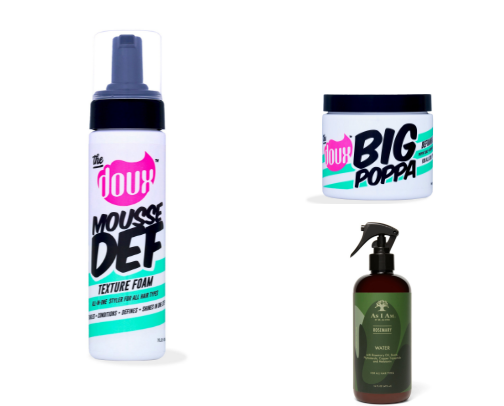 Natural Hair Essentials cover photo collage