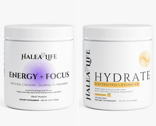 Energy, focus and Hydration cover photo collage