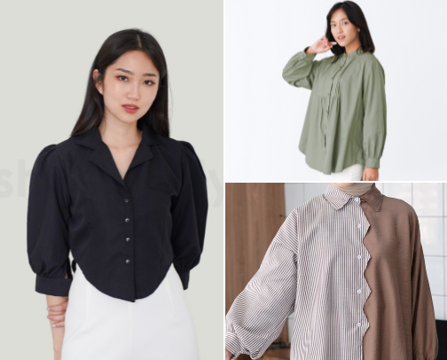 Latest Trends in Women's Tops: Fashionable Styles for Every Occasion cover photo collage