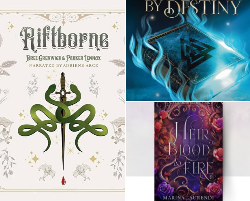 The BEST Romantasy Books You Don't Know About Yet cover photo collage