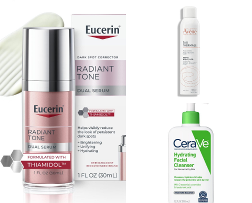 skin care cover photo collage