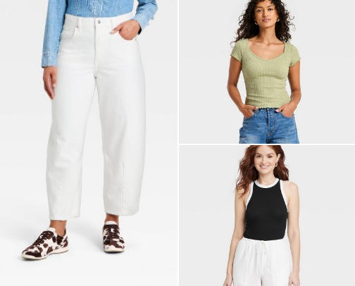 cute, comfy summer mom outfits 🌞🍒✨ cover photo collage
