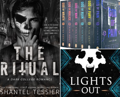 Dark Romance cover photo collage