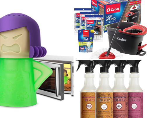 Cleaning must haves! cover photo collage