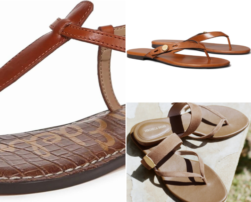 Chic Cruise Outfits: Elegant Strappy Sandals for Women cover photo collage