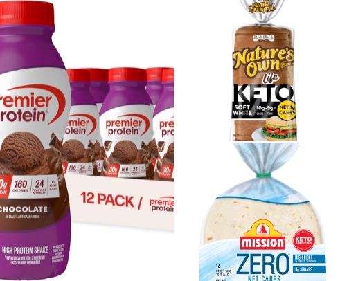 5 GLP1 Friendly grocery items I always recommend. cover photo collage