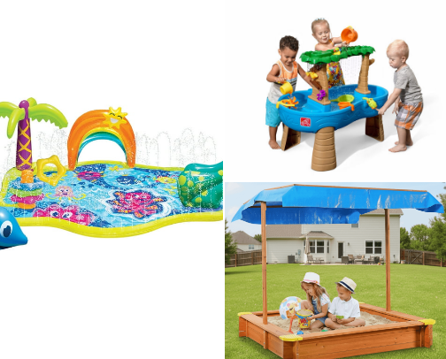 Summer friendly toys and activities for toddler 🙌 cover photo collage