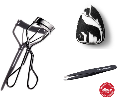makeup tools 🖤 cover photo collage