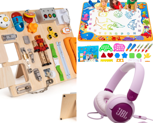 Toddler Calm-Down Kit (Mom-Tested) cover photo collage