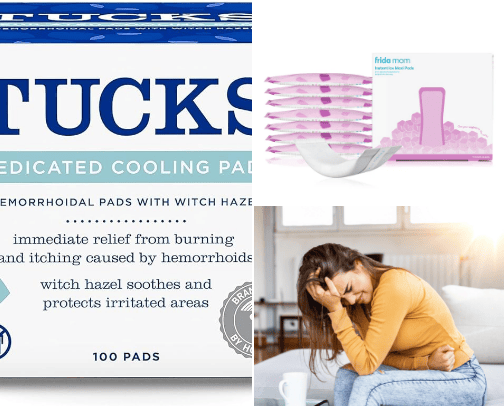 Postpartum Care Products cover photo collage