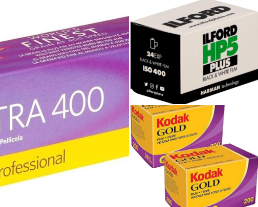 Beginner-friendly Film Photography🎞️ cover photo collage