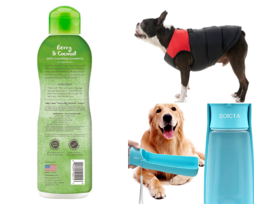 Dog Travel Starter Pack: Must-Haves for Happy Adventures cover photo collage