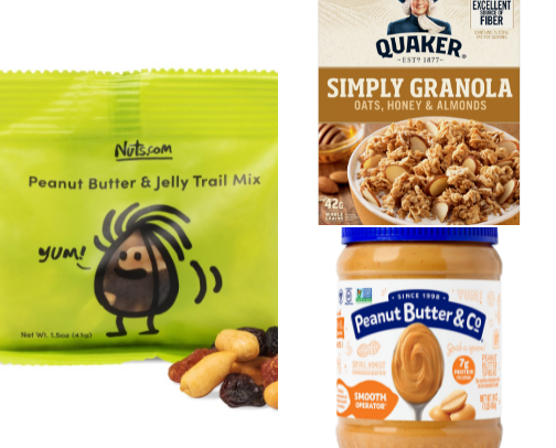 Healthy Snacks to Gain Weight Back cover photo collage