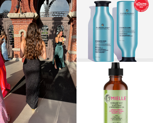 Hair care🎀 cover photo collage