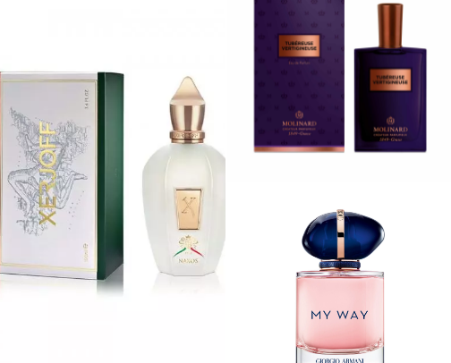 PARFUMES -ATTRACTIVE WOMAN cover photo collage