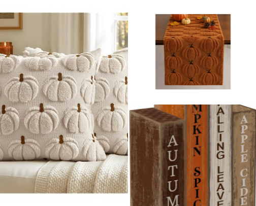 Seasonal Decor is so FUN! cover photo collage