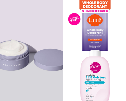 Favorite Hygiene Items cover photo collage