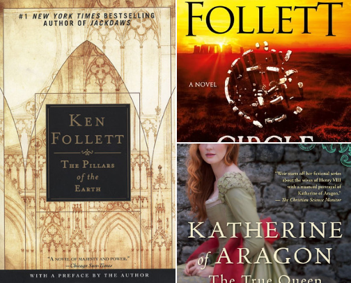 Historical Fiction Favorites cover photo collage