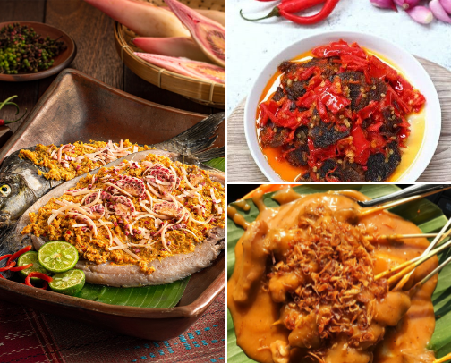 Indonesian food recipe part 1 cover photo collage