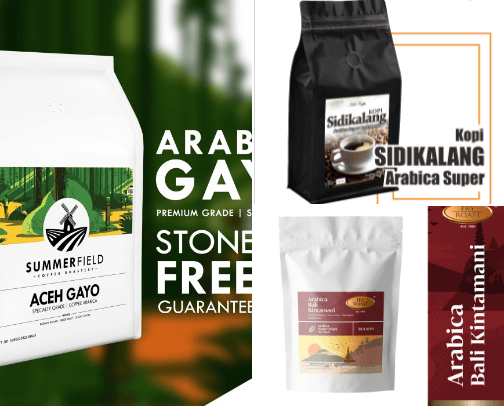 "Nikmati Kesempurnaan Setiap Cangkir dengan Kopi Arabika Asli! 🌟" cover photo collage